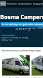 Mobile Screenshot of goedkopecampers.nl