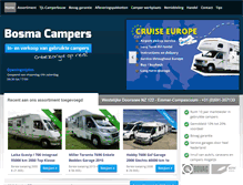 Tablet Screenshot of goedkopecampers.nl